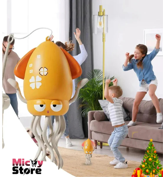 CALAMAR BAILARIN CON SENSOR DE MOVIMIENTO