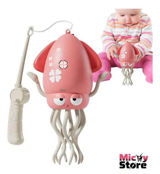 CALAMAR BAILARIN CON SENSOR DE MOVIMIENTO