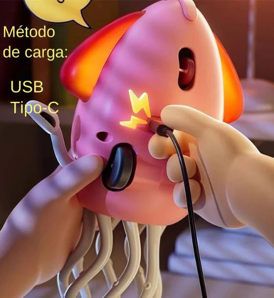 CALAMAR BAILARIN CON SENSOR DE MOVIMIENTO