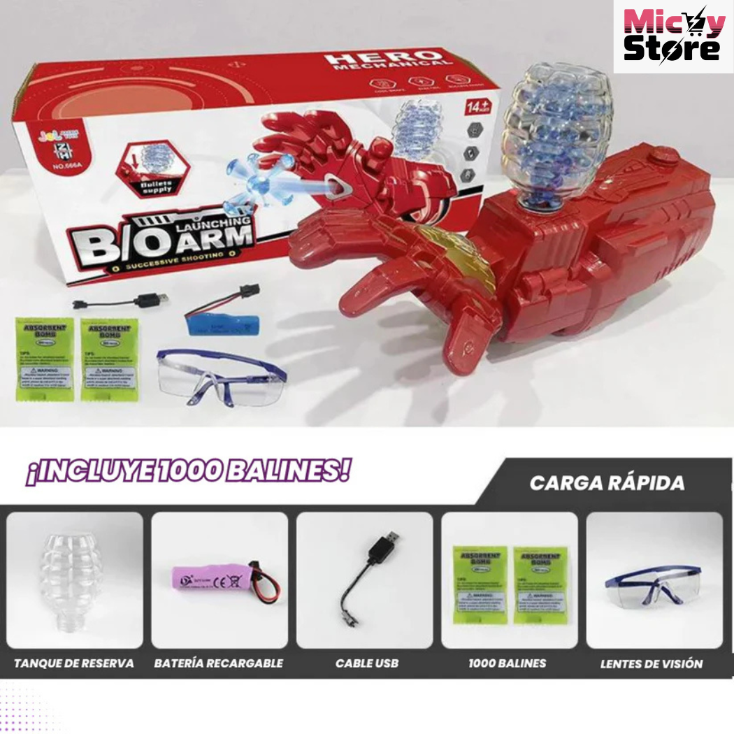 BRAZO ROBÓTICO IRON MAN